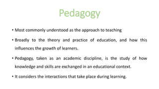 Innovative Pedagogy and Teaching Effectiveness | PPTX
