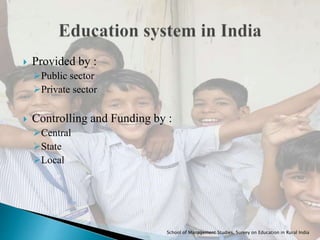 Education in Rural India | PPTX