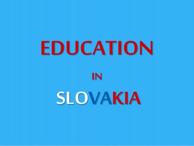 Education in Slovakia