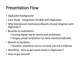 How Educational Institutions Can  Provide Digital Mark Sheets To Students  Using DigiLocker