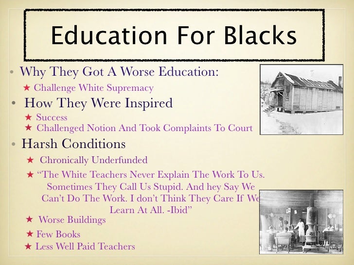 Education In The 1930s