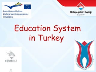 1 
Education System 
in Turkey 
 