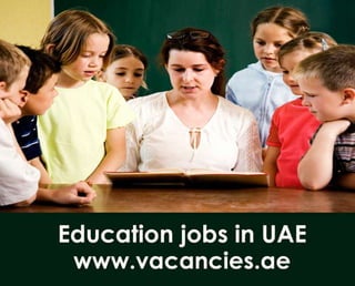 Education jobs in uae