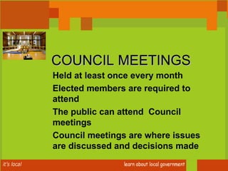 Hierarchy and Functions of Local Government | PPT