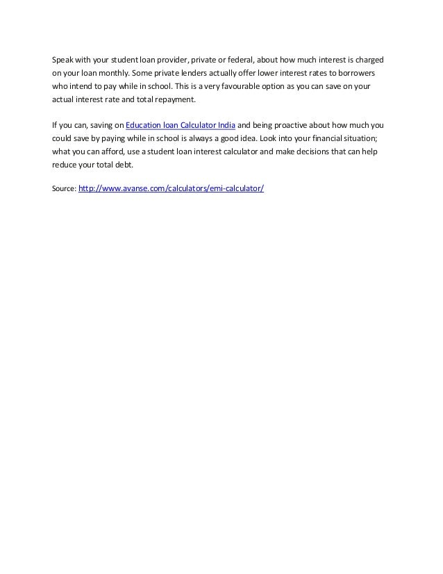 unsubsidized student loan calculator