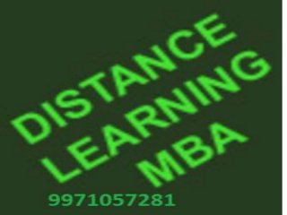 Distance learning M.B.A finance admissions 9971057281