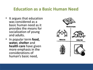 Education: A path to social development | PPT