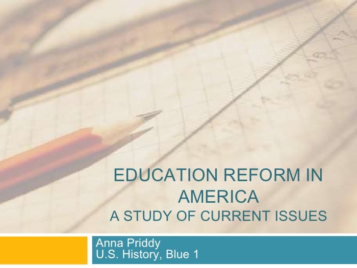 education reform in america