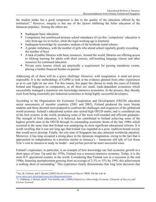 Education reform working paper | PDF