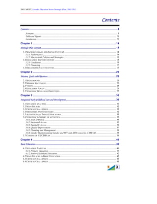 Education sector strategic plan | PDF
