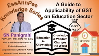 Education Sector under GST.pdf