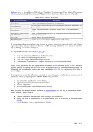 Education service delivery | PDF