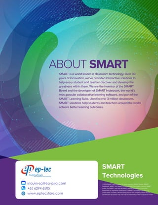 SMART Board Education Solutions Brochure | PDF