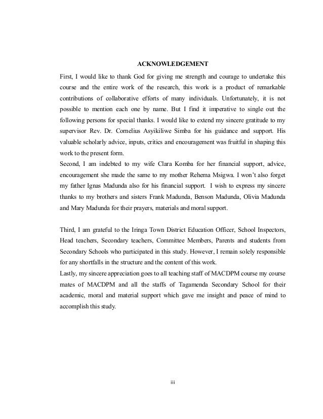 Stakeholders education dissertation