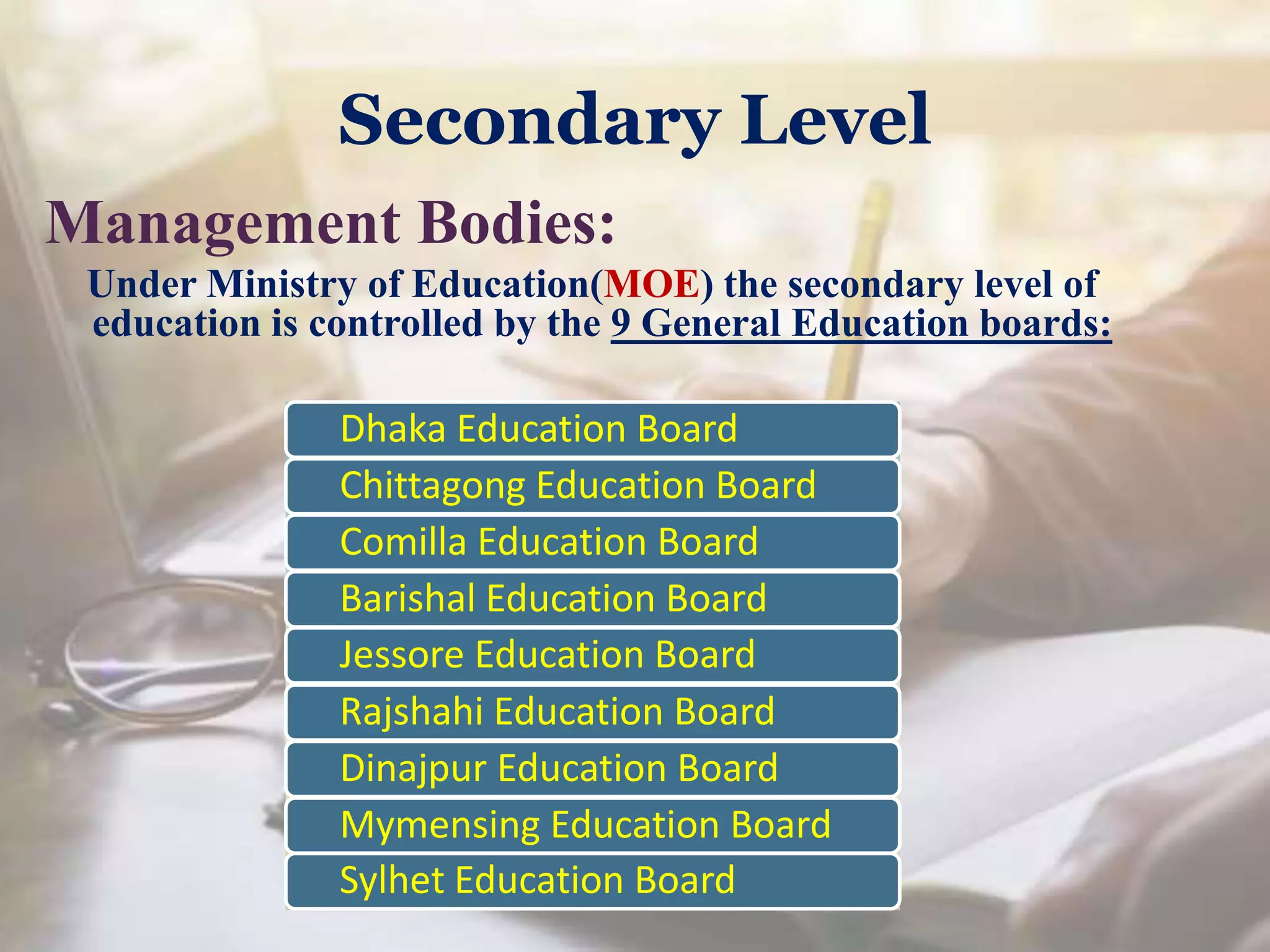 Education System in Bangladesh.pptx