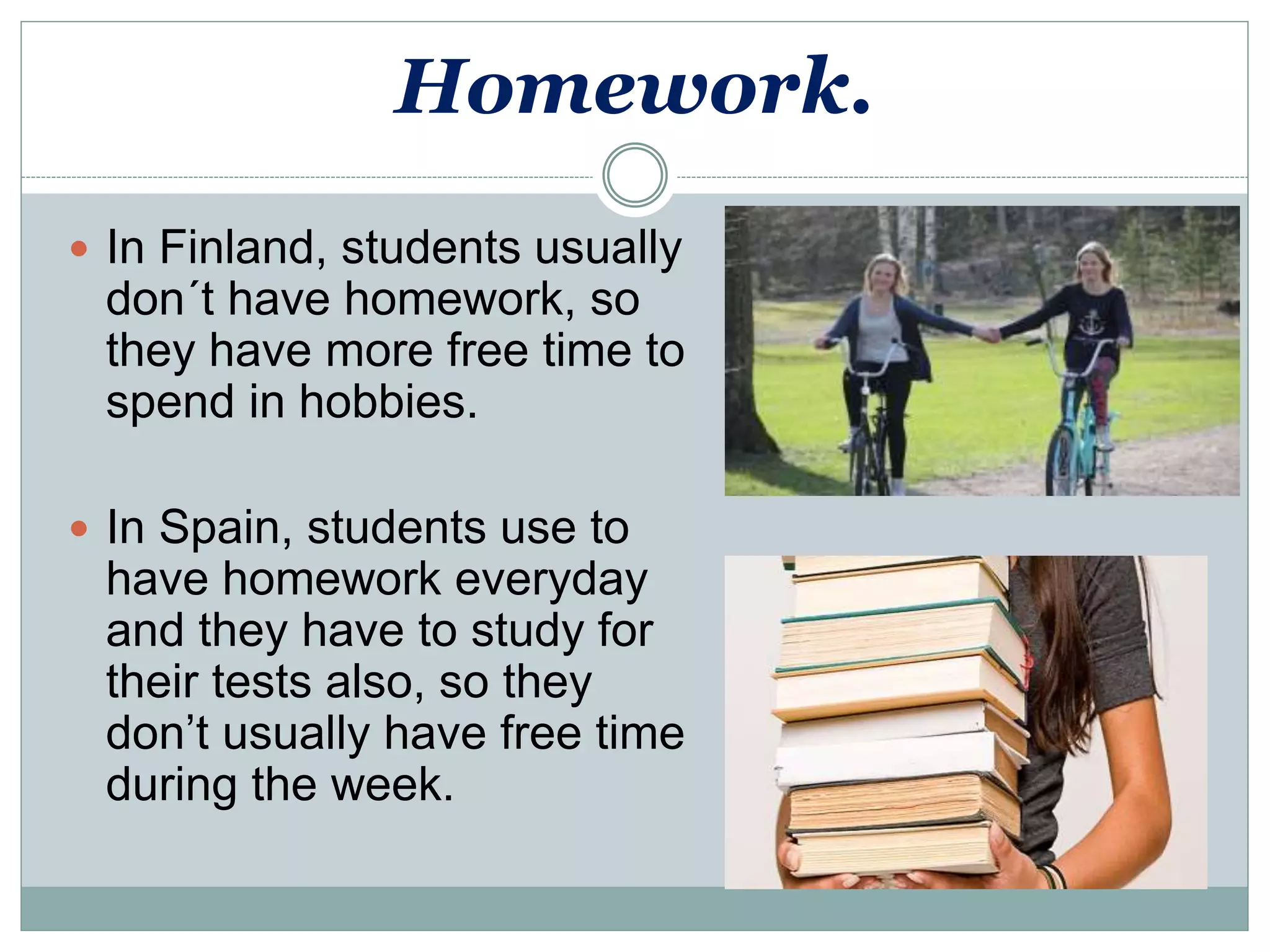 Educational system in Finland and in Spain by Eva. | PPTX