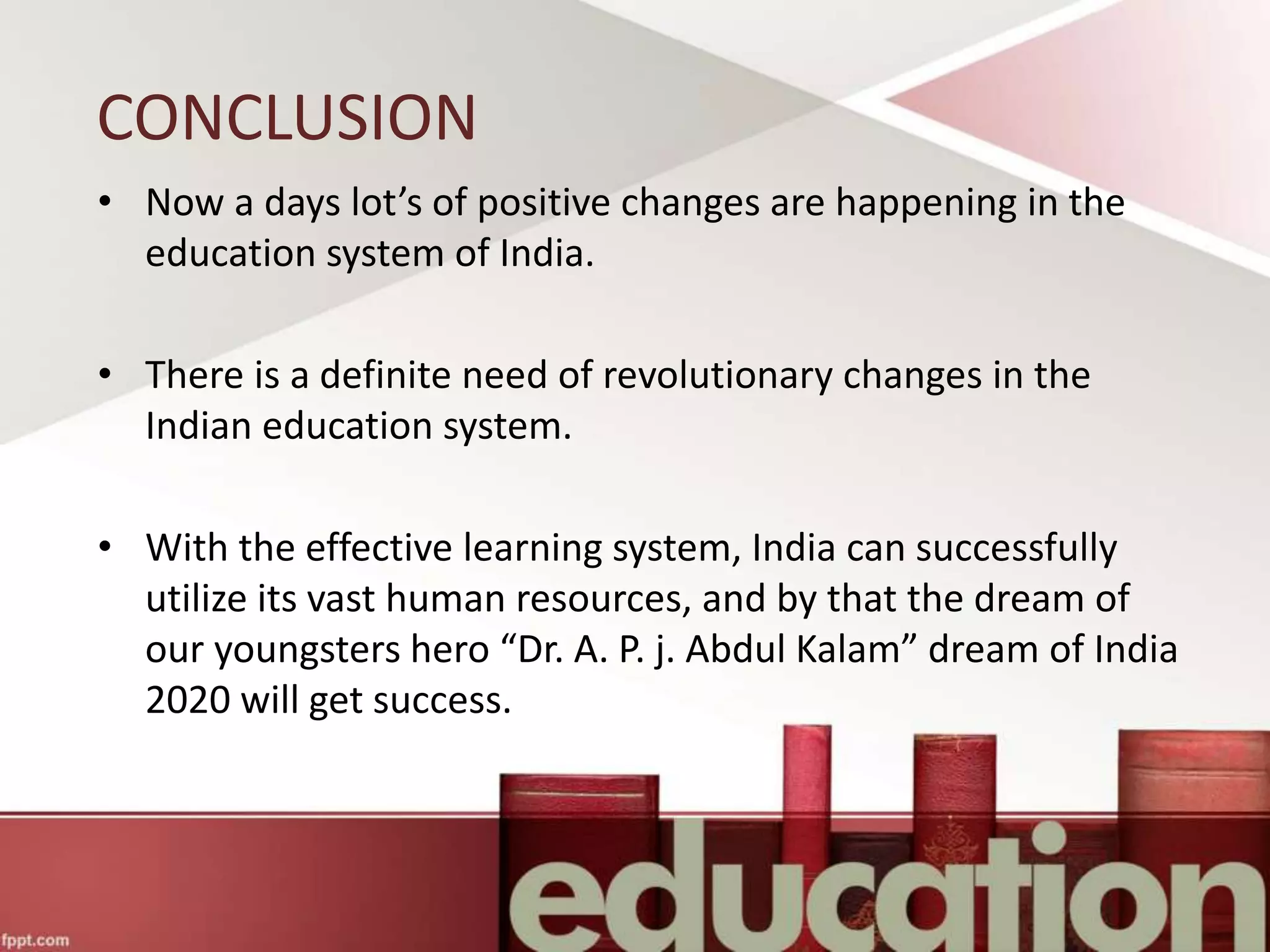 Education system in india | PPTX