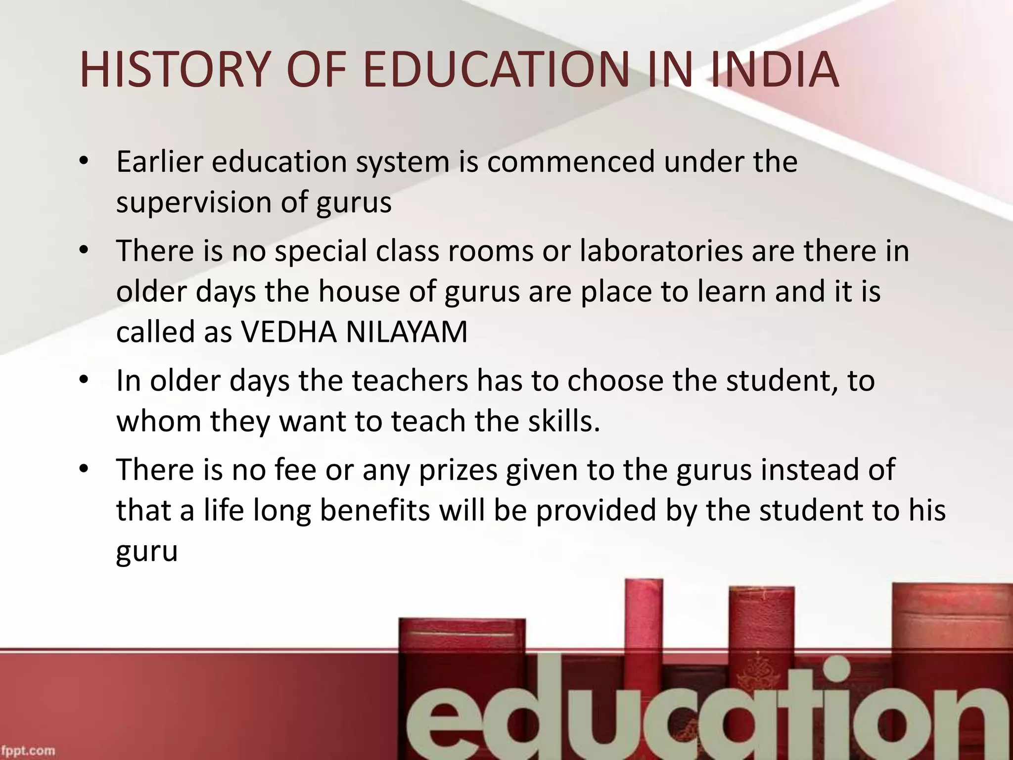 Education system in india | PPTX