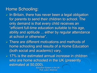 Education system in the UK