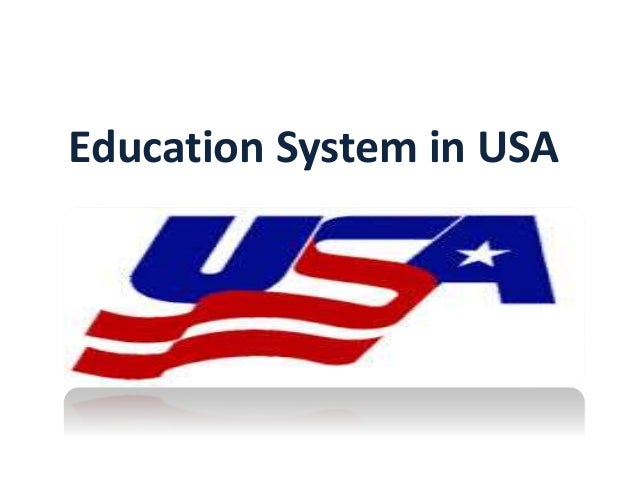 Education System In Usa