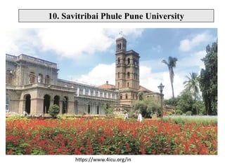 https://www.4icu.org/in
10. Savitribai Phule Pune University
 