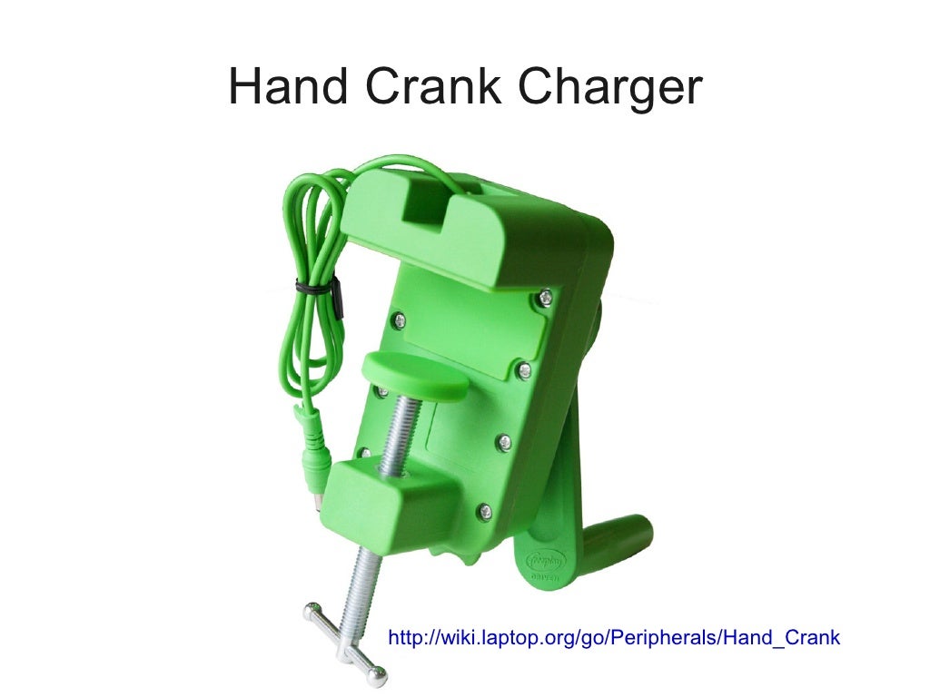 Hand Crank Charger