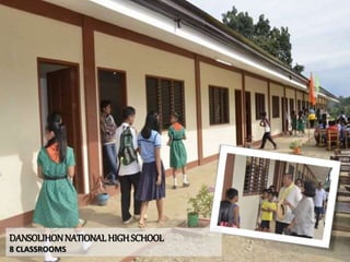 DANSOLIHONNATIONAL HIGHSCHOOL
8 CLASSROOMS
 