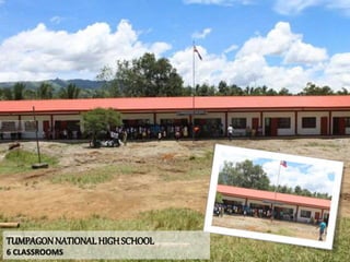 TUMPAGONNATIONAL HIGHSCHOOL
6 CLASSROOMS
 