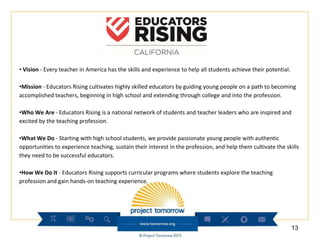 All About Educators Rising | PPTX