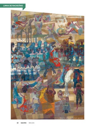 Painel Paz, de Candido Portinari. 1952-1956.
MAIO 201362
linhA de rACioCínio
 
