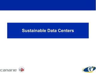 Sustainable Data Centers 