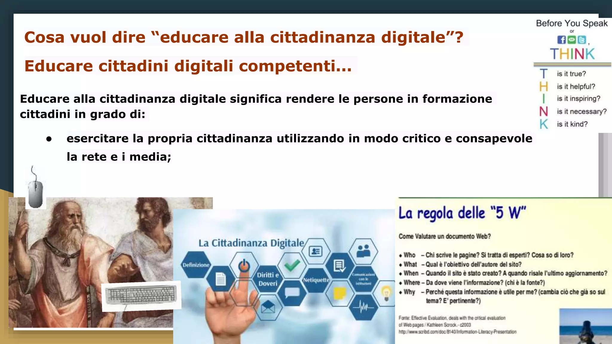Educazione alla cittadinanza digitale | PPTX