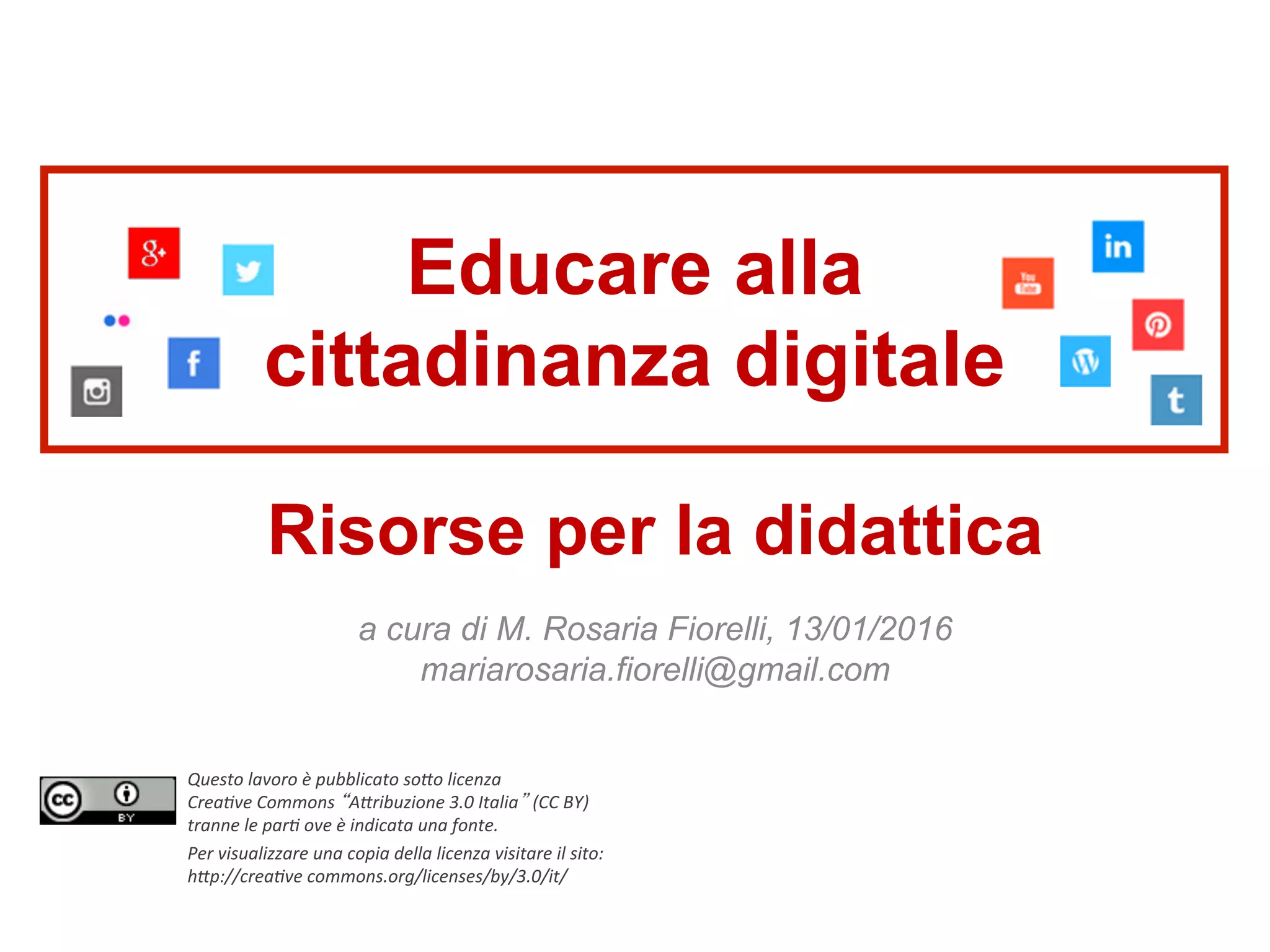 Educazione alla cittadinanza digitale v2 | PDF
