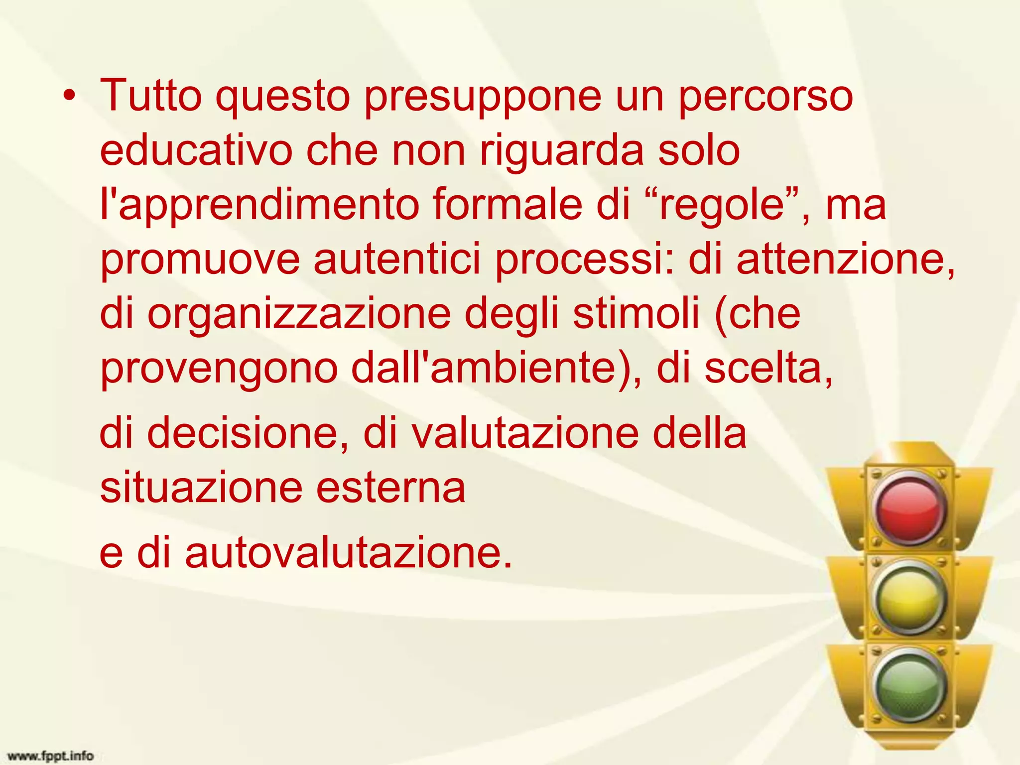 Educazione stradale | PPTX