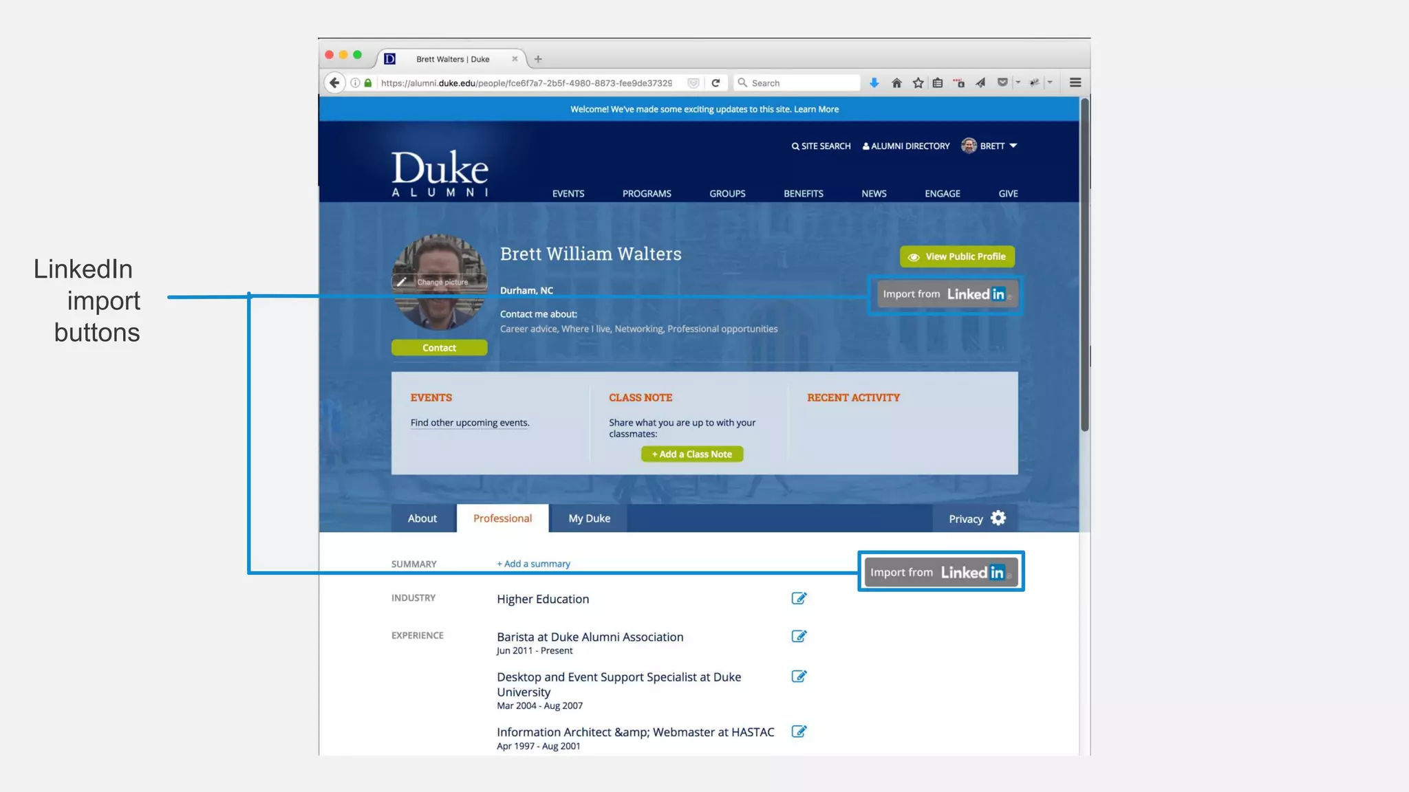 LinkedIn
import
buttons
 