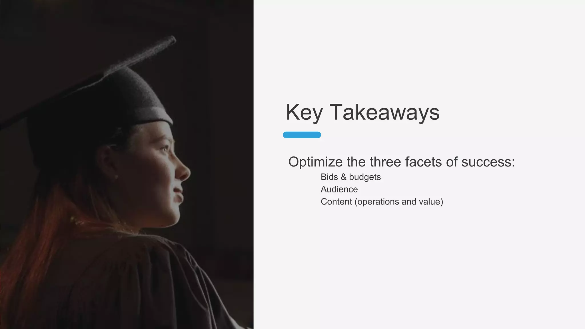 The Right Content Mix
 