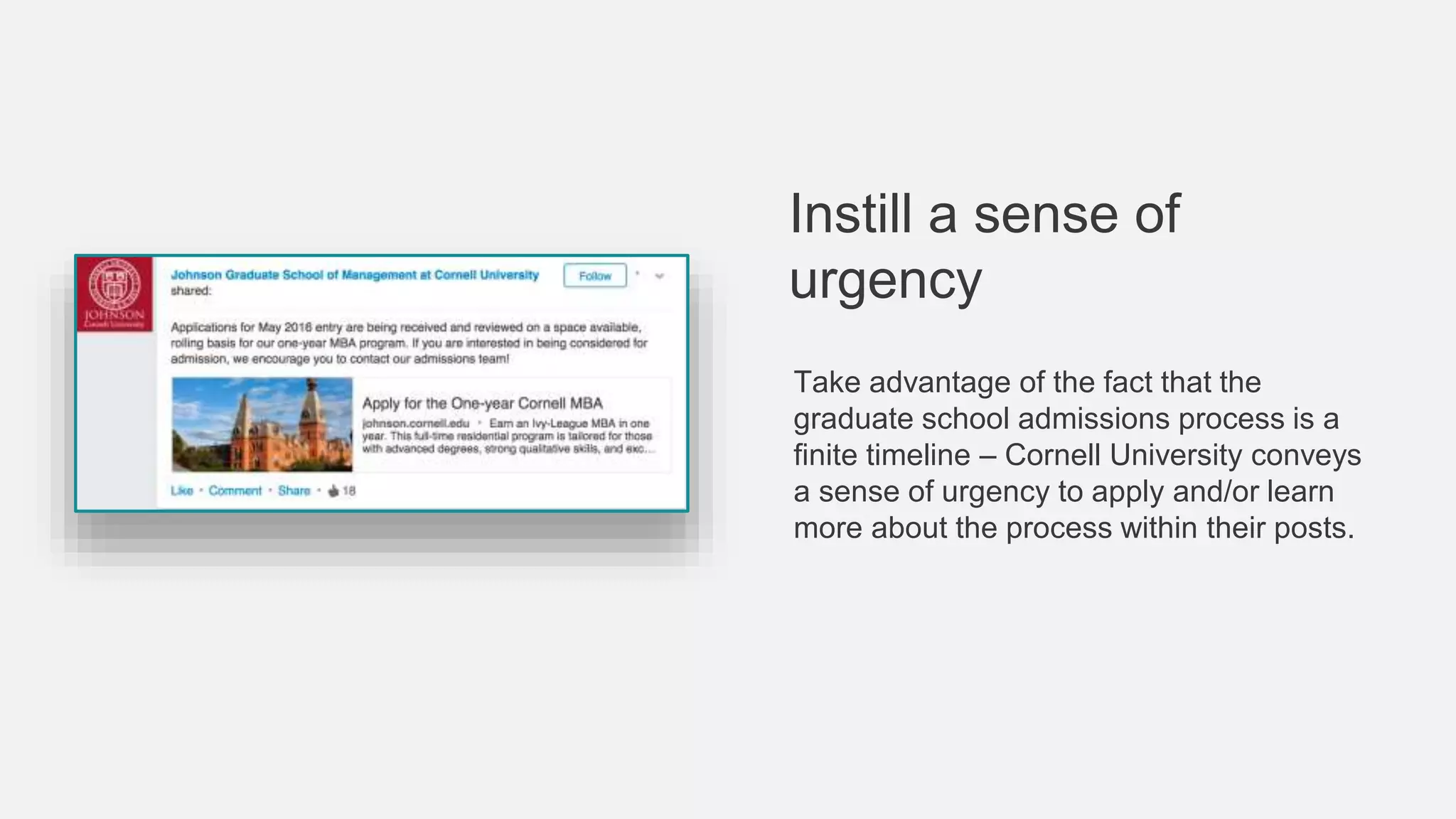 Use your proud Alumni to your advantage –
Bryant & Stratton spotlights a graduates
experience with their career support
offering.
Show off Alumni
 