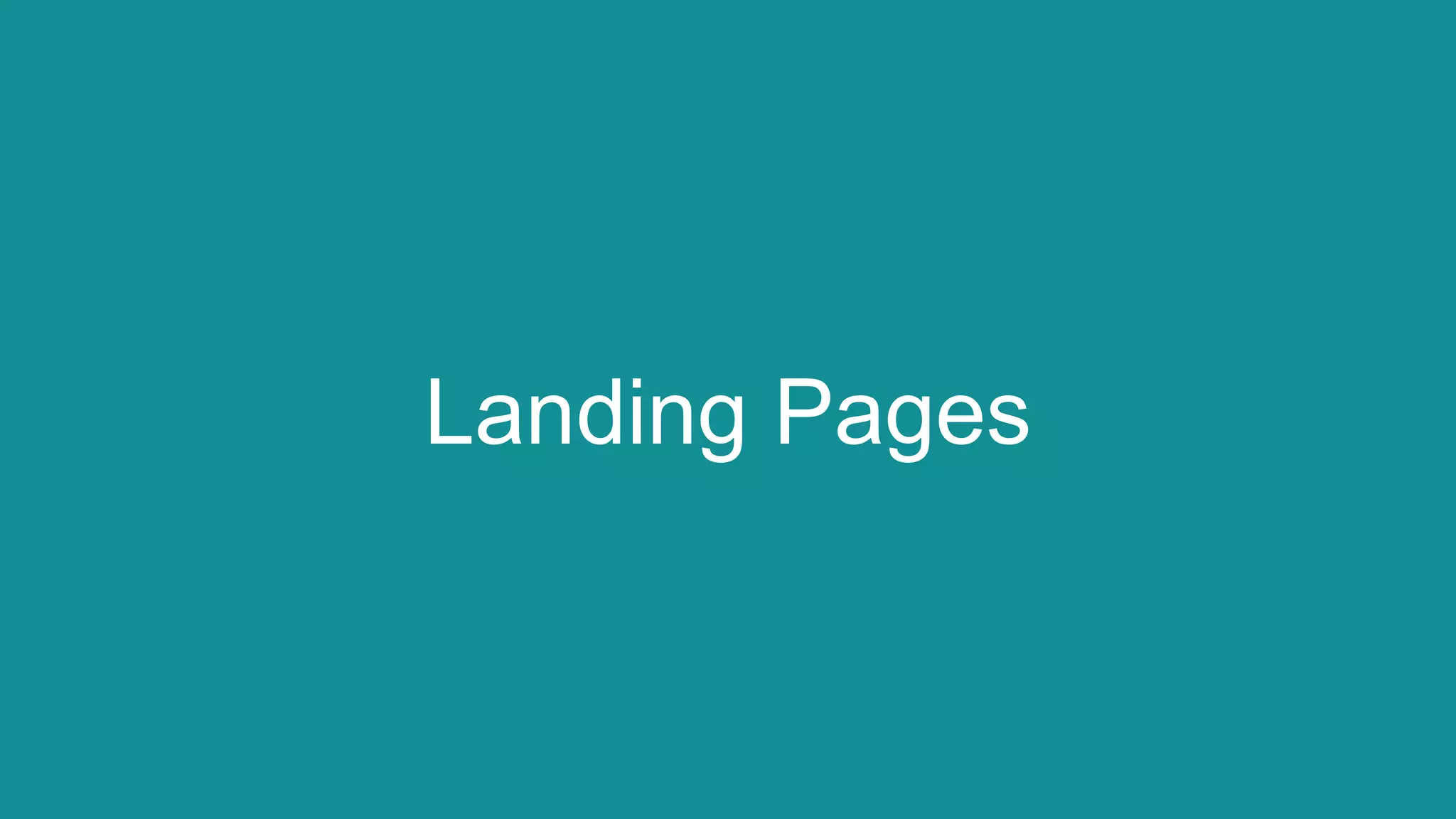 Optimize landing pages for mobile - 85% of
engagement comes from mobile
Make your call to action (CTA) clear—
Limit form fields (1-6 is ideal)
Be informative, but concise with copy
Make sure the offer in your LinkedIn
Sponsored Content matches the offer on
your landing page
Always make sure forms are above the fold
Use LinkedIn Autofill to increase
conversions
Always have a simple and short path to
conversion
Delight them with an experience that will convert
Make sure your landing pages are optimized
 