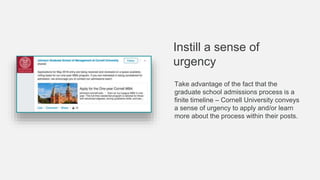 Use your proud Alumni to your advantage –
Bryant & Stratton spotlights a graduates
experience with their career support
offering.
Show off Alumni
 