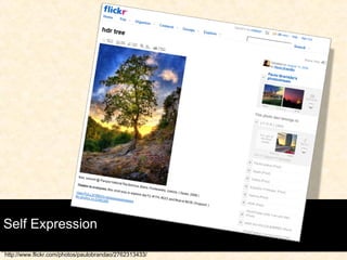 Self Expression http://www.flickr.com/photos/paulobrandao/2762313433/ 