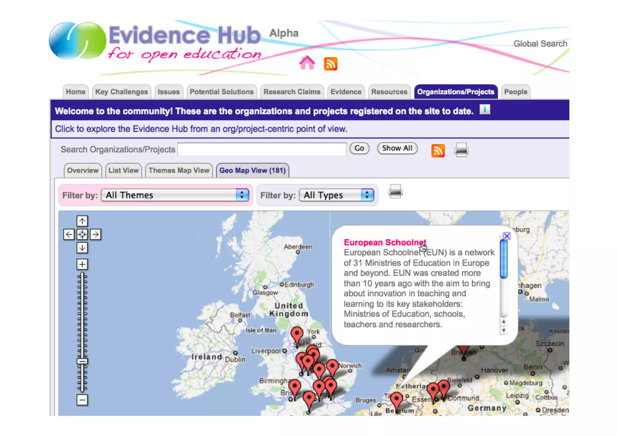 Collective Intelligence: Evidence Hubs
•  A way for a reflective learning community to share who and where
   they are, what they are working on, and what they’re learning




                                                                      48
 