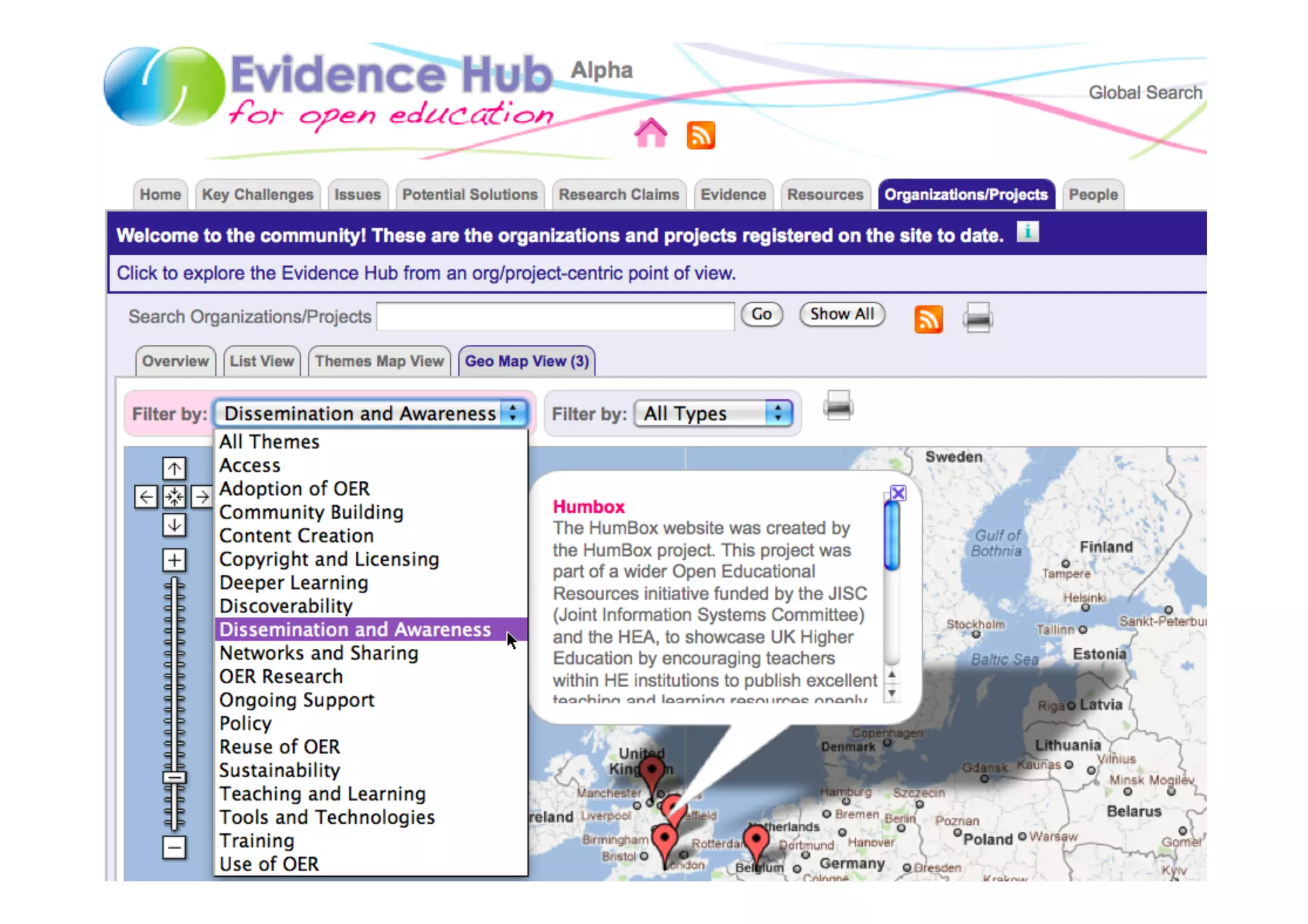 Collective Intelligence: Evidence Hubs
•  A way for a reflective learning community to share who and where
   they are, what they are working on, and what they’re learning




                                                                      49
 