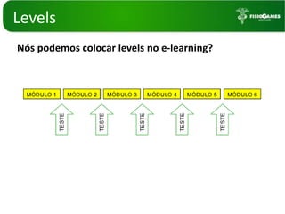 LevelsNós podemos colocar levels no e-learning?