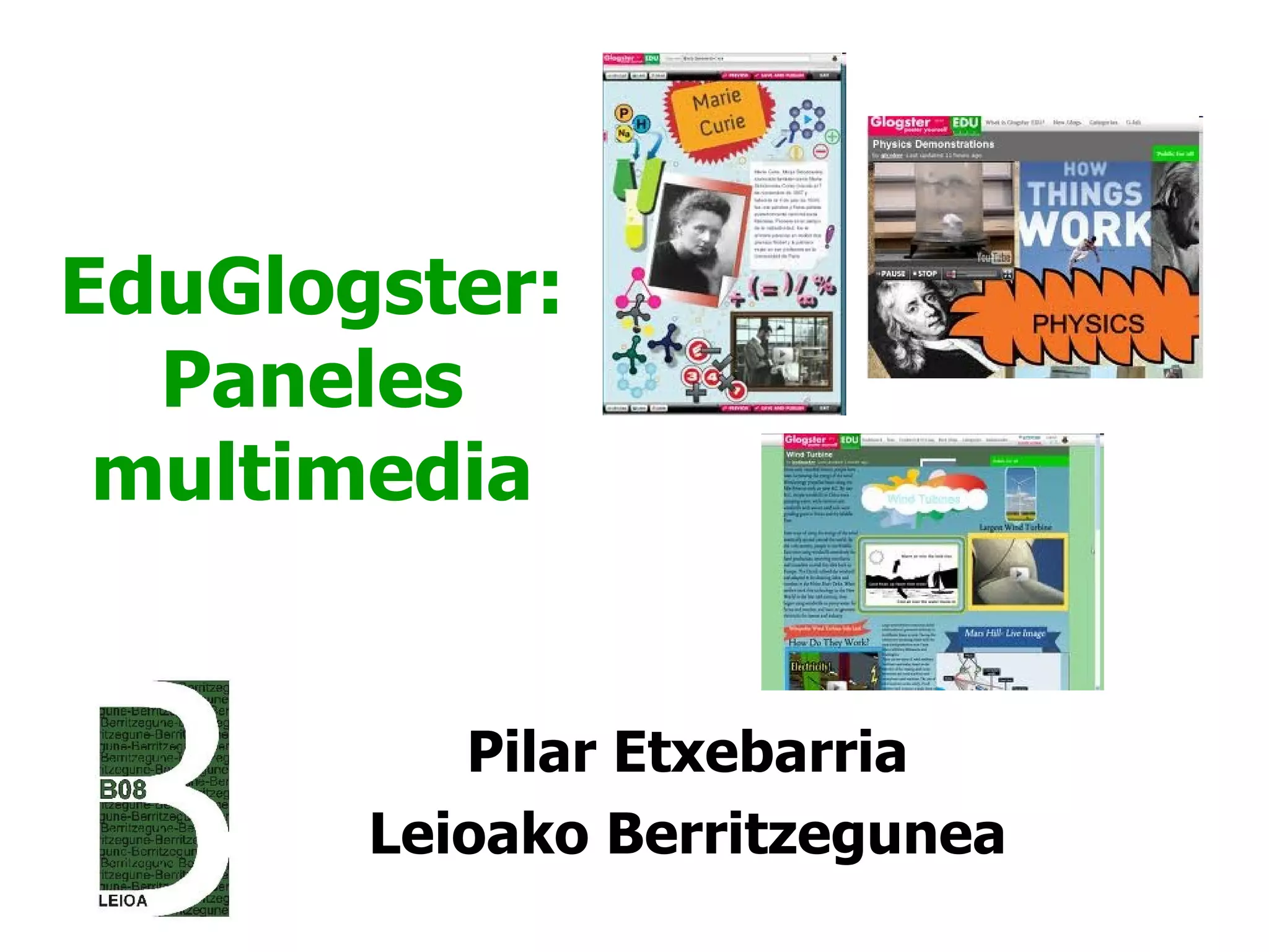 Eduglogster tutorial