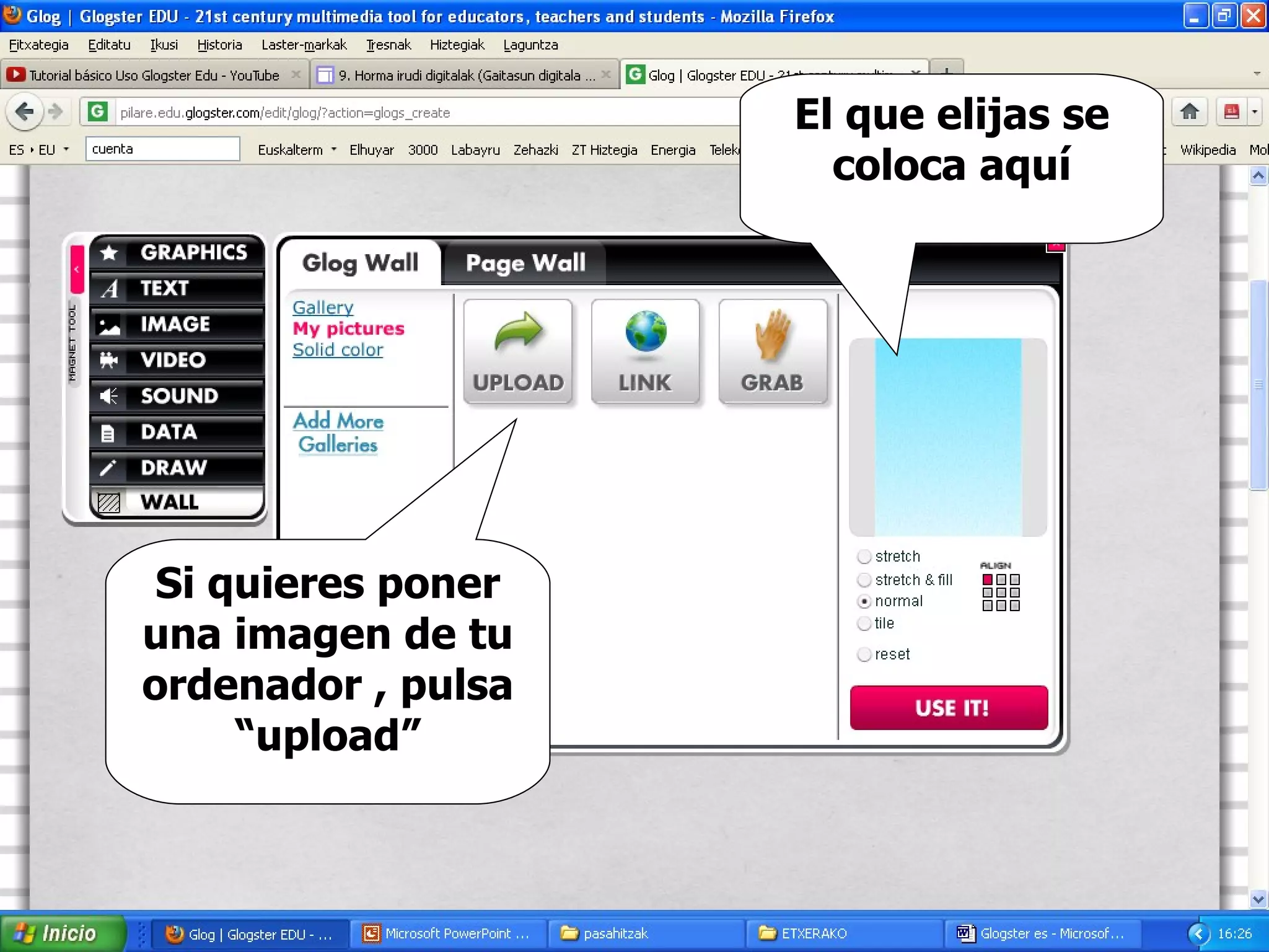 Eduglogster tutorial