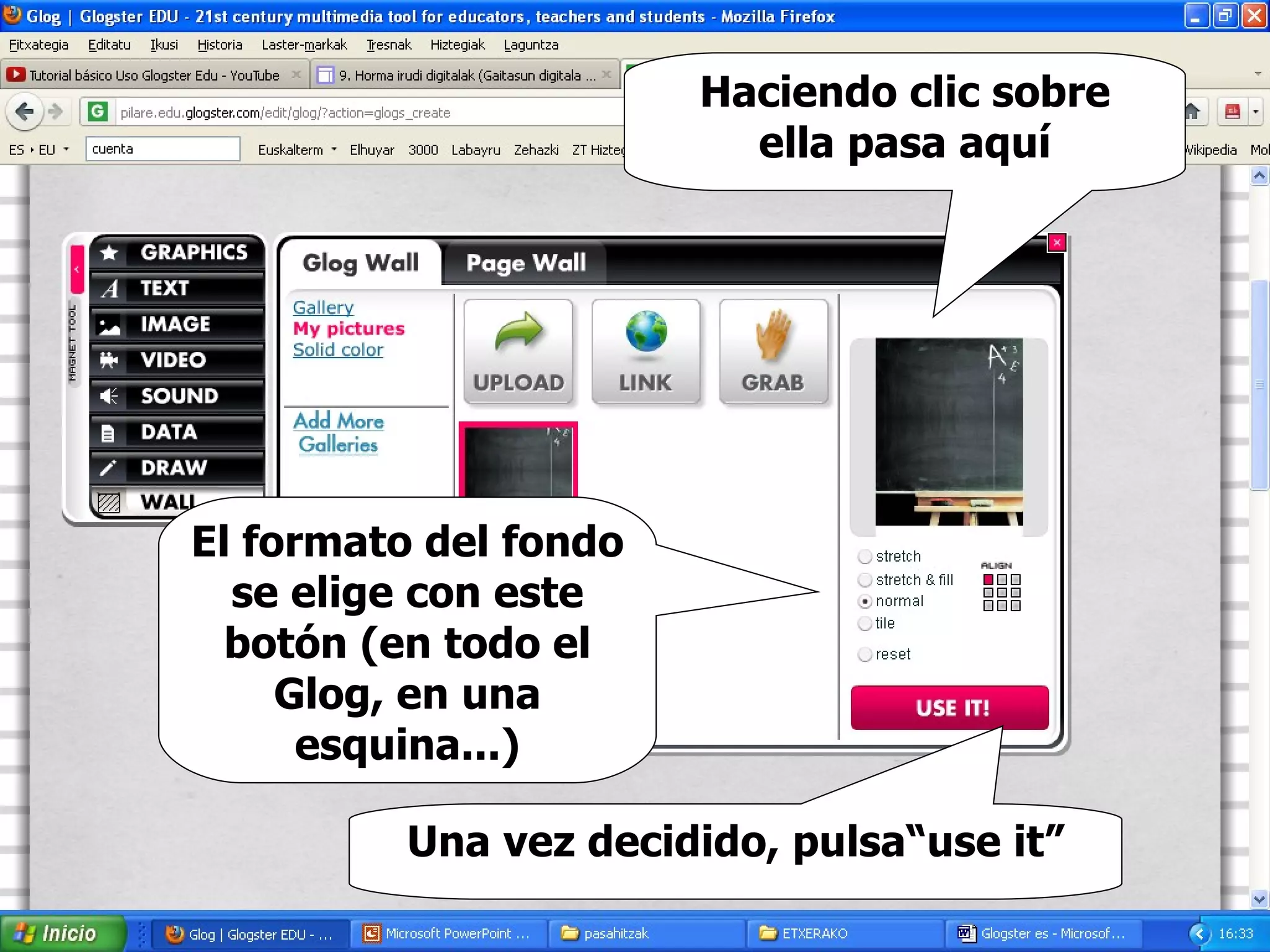 Eduglogster tutorial