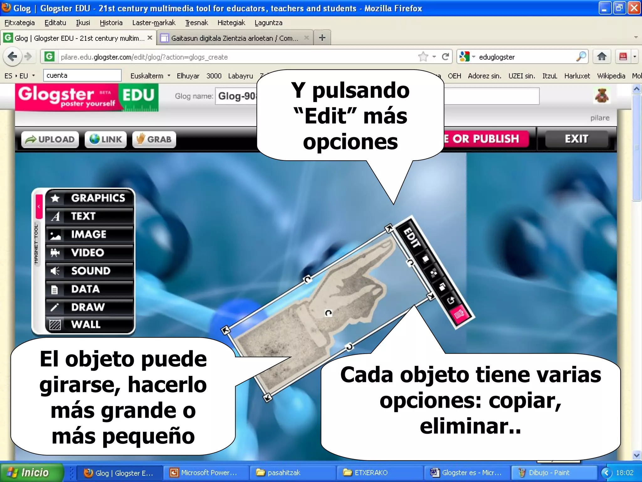 Eduglogster tutorial
