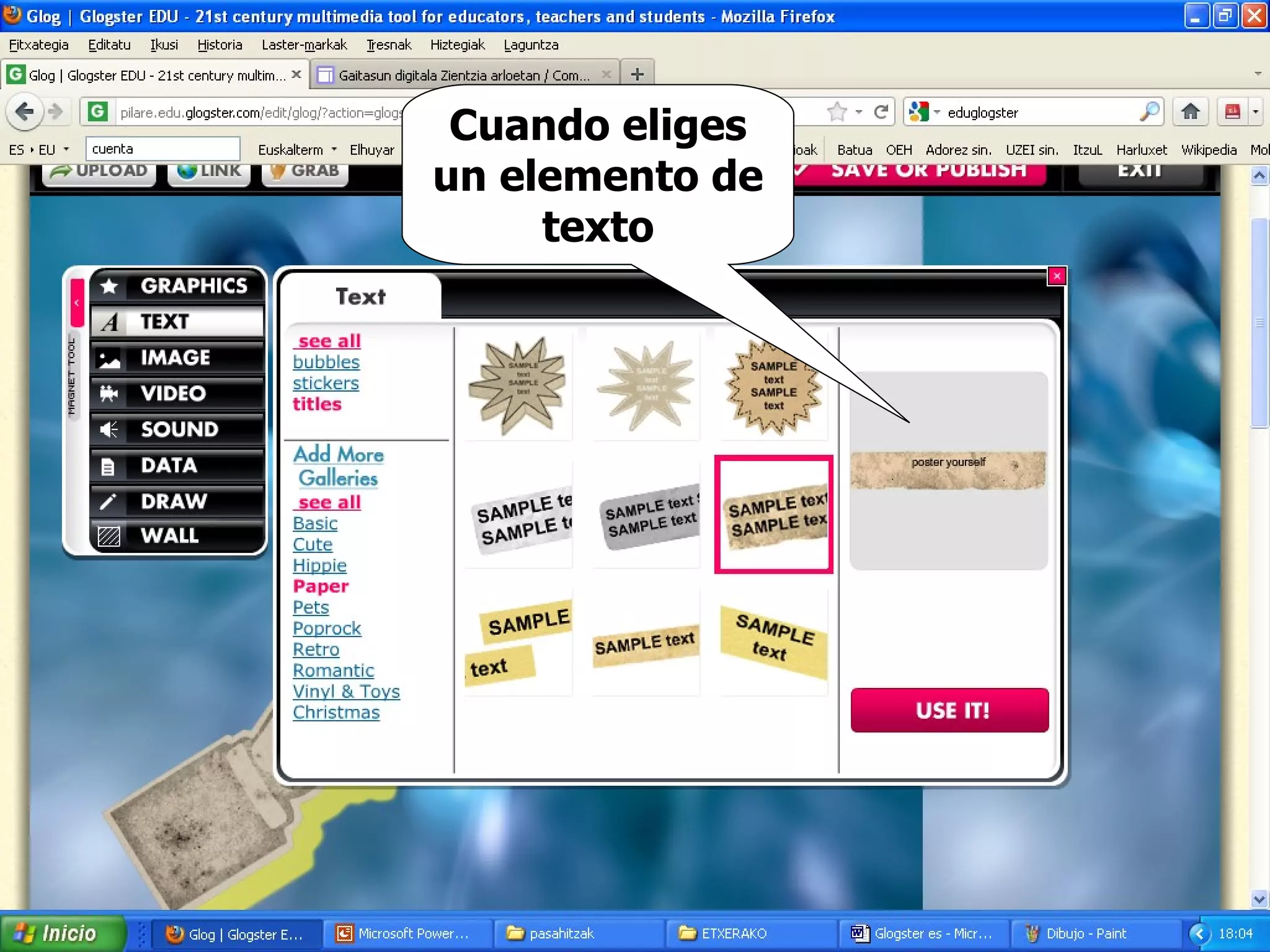 Eduglogster tutorial