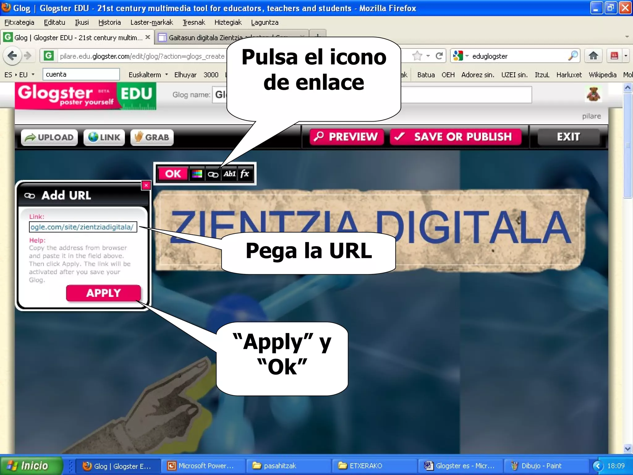 Eduglogster tutorial