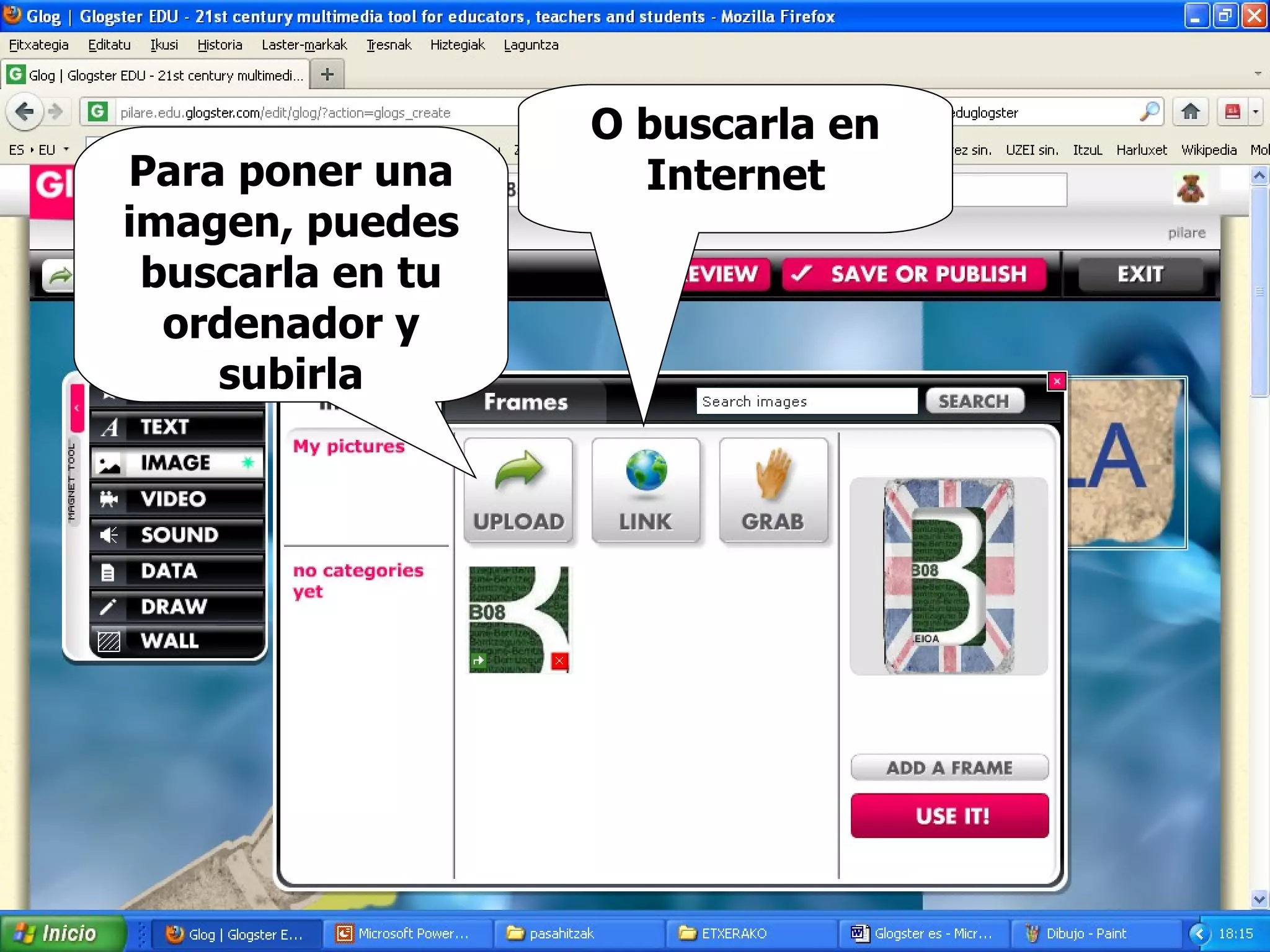 Eduglogster tutorial